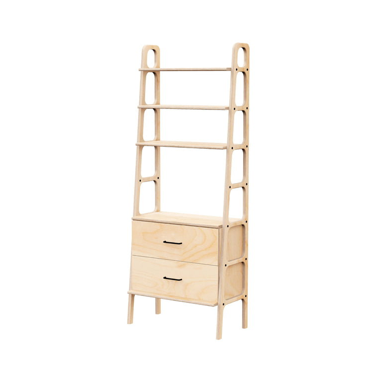 Regał z półkami i szufladami Maxi