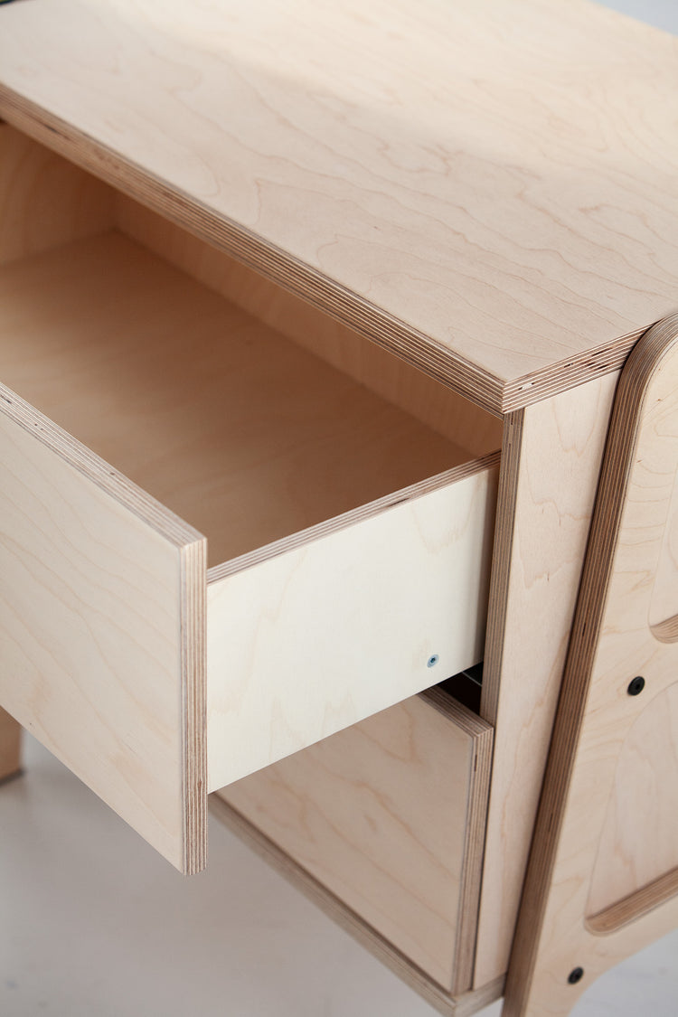 Regał Mini z szufladami TRANSPARENT