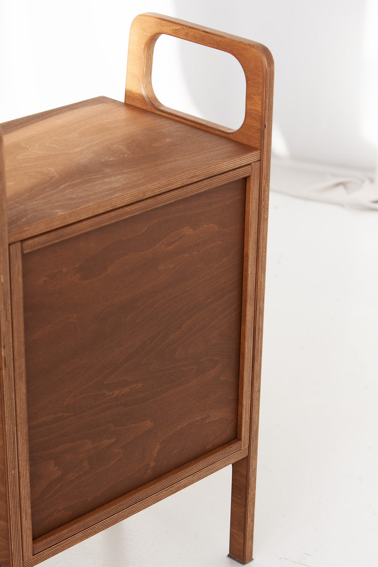 Regał Mini z szufladami W51 ORZECH