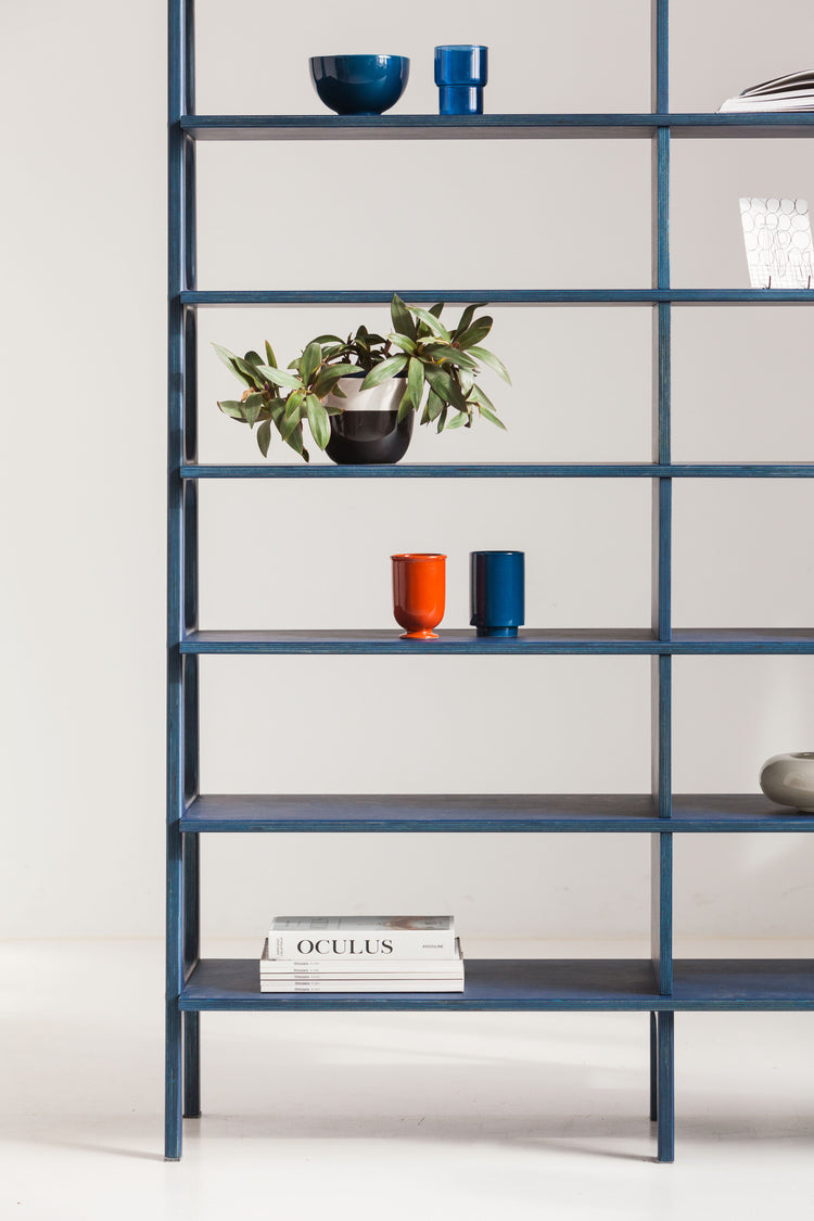 Regał na książki Double Maxi Plus z 8 półkami