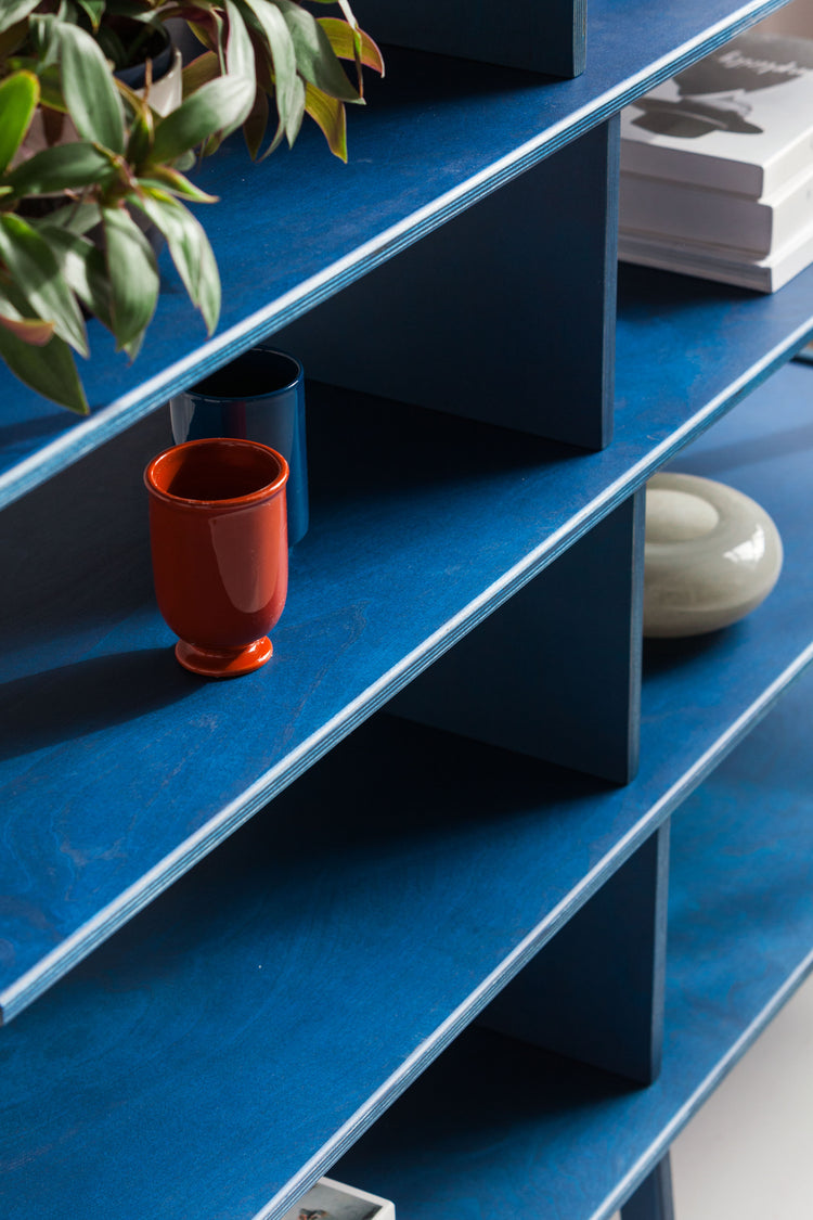 Regał na książki Double Maxi Plus z 8 półkami