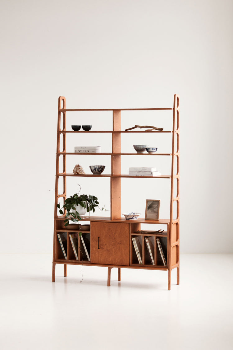 Regał na winyle Maxi Plus W143