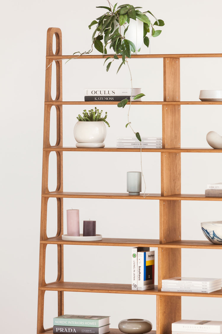 Regał na książki Double Maxi Plus z 8 półkami