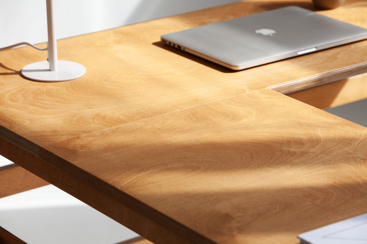 Biurko z półkami L-Shape