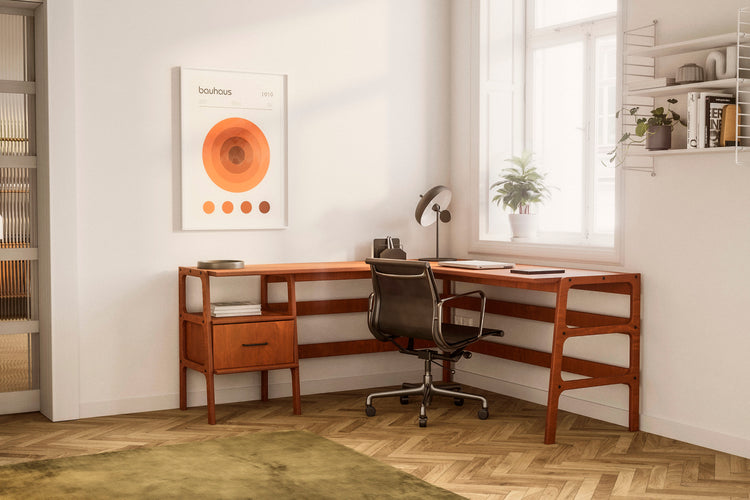 Biurko L-Shape 14 z szufladą