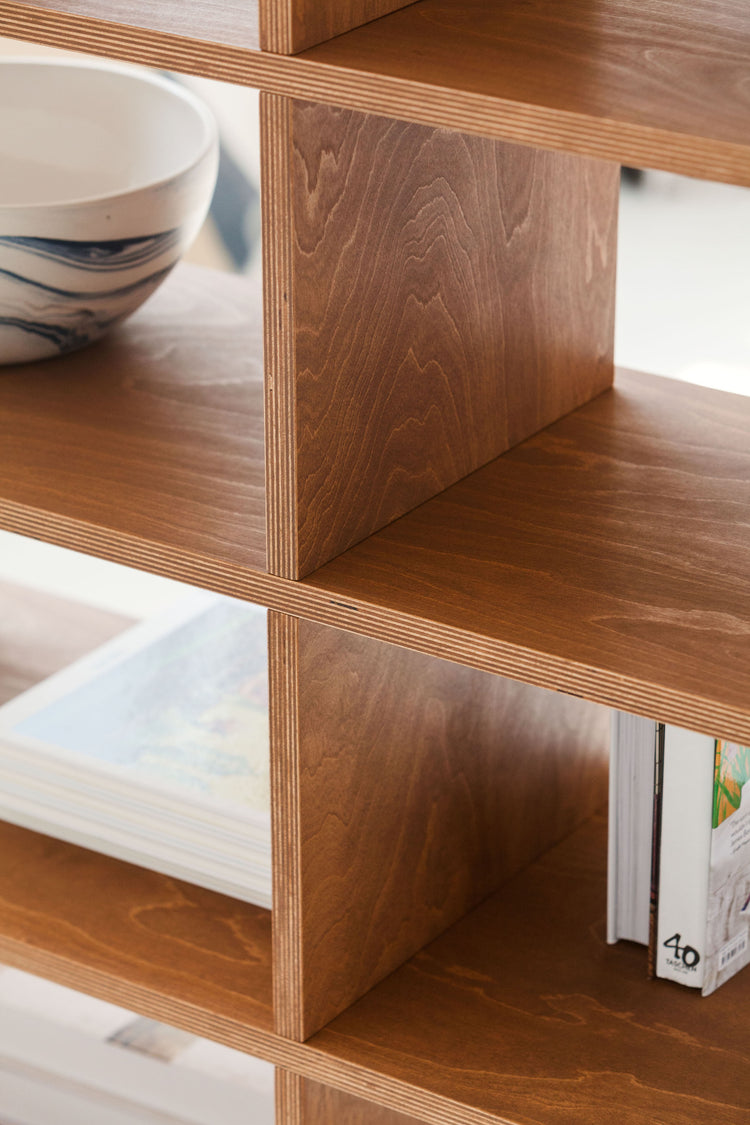 Regał na książki Double Maxi Plus z 8 półkami