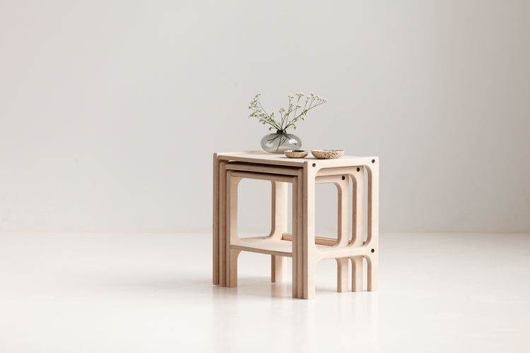 Potrójny stolik kawowy