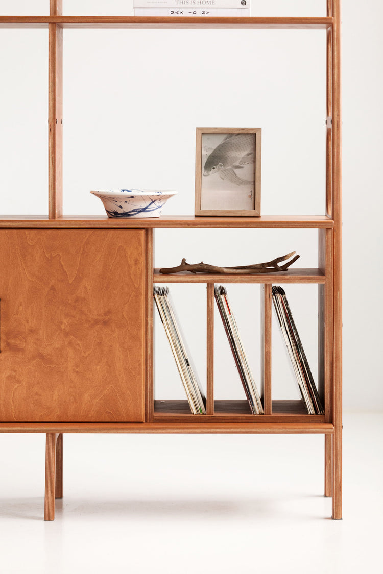 Regał na winyle Maxi Plus W143