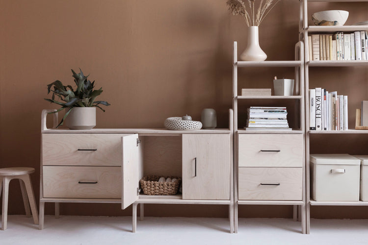 Regał Midi z szufladami