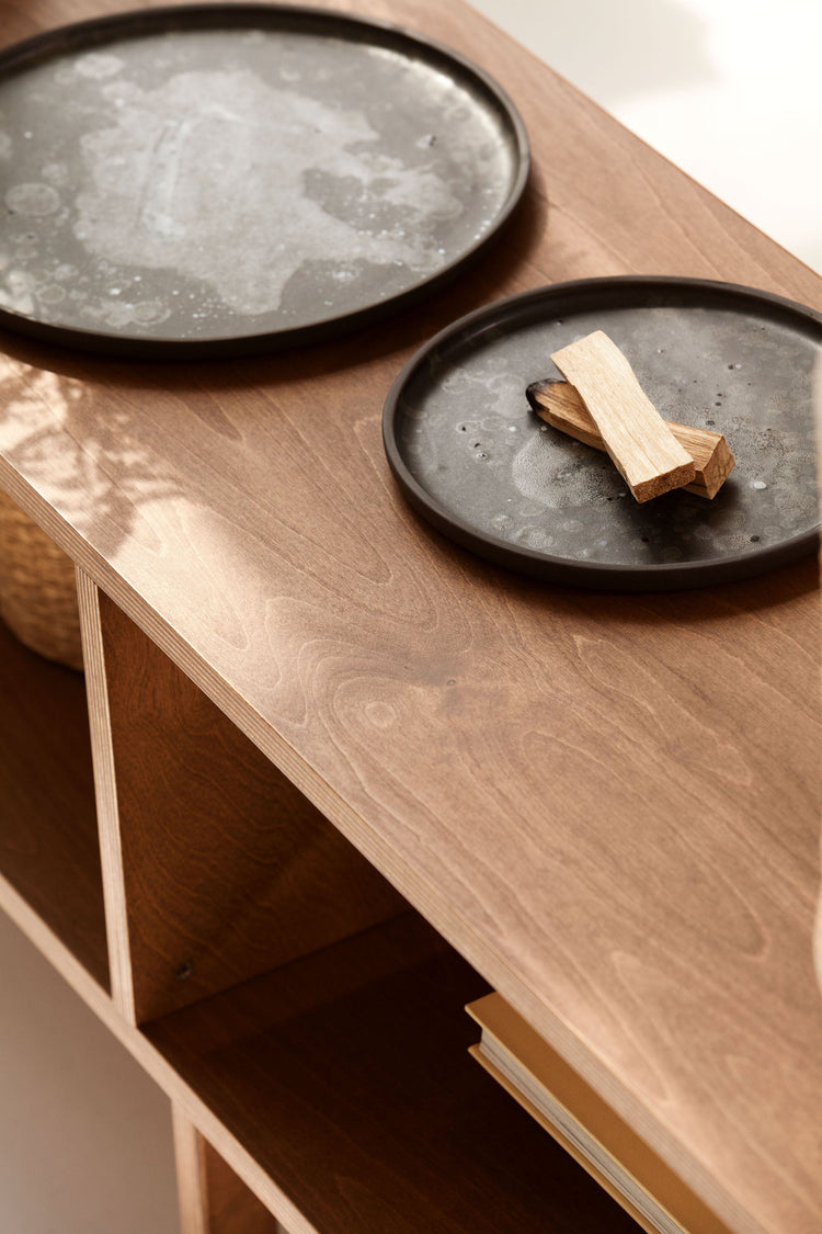 top-of-handmade-wooden-mid-century-modern-tv-stand-walnut