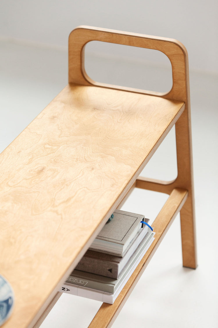 wooden-bench-in-mid-century-modern-style-oak-stain