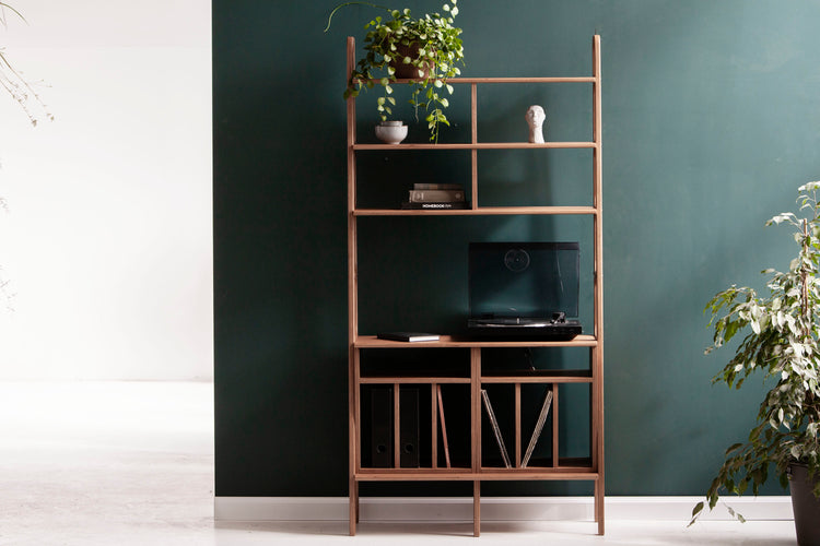 wooden-mid-century-modern-vinyl-record-storage