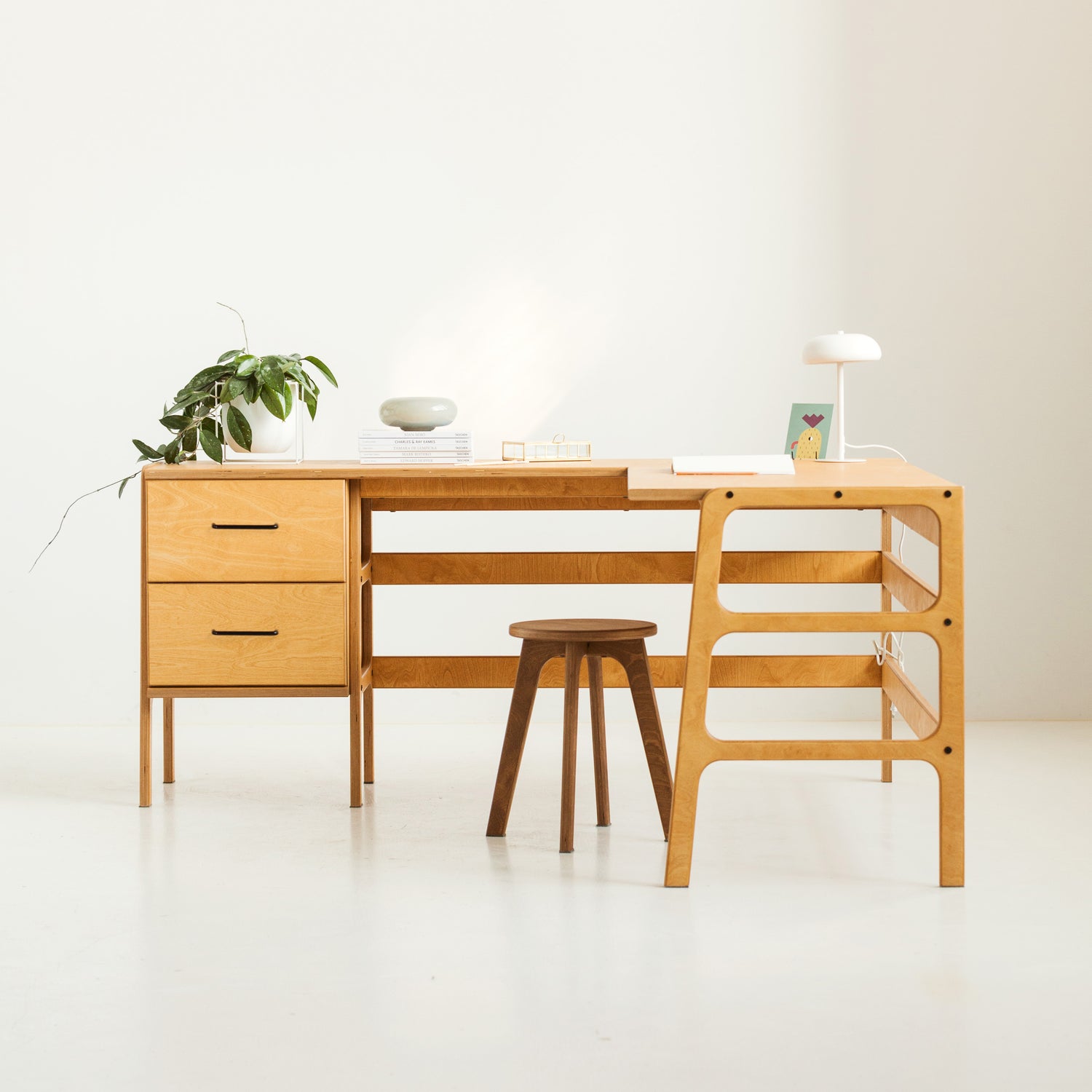 Biurko L-Shape 13 z szufladami
