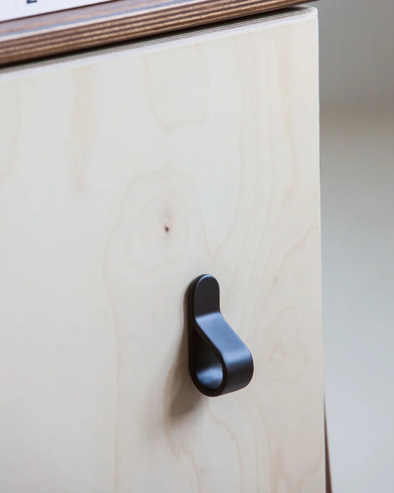Belt knob brown