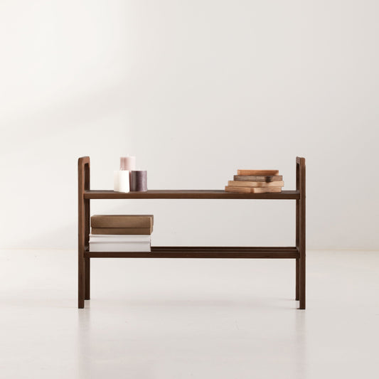 Ławka W97 na nogach prostych DĄB ANTYCZNY