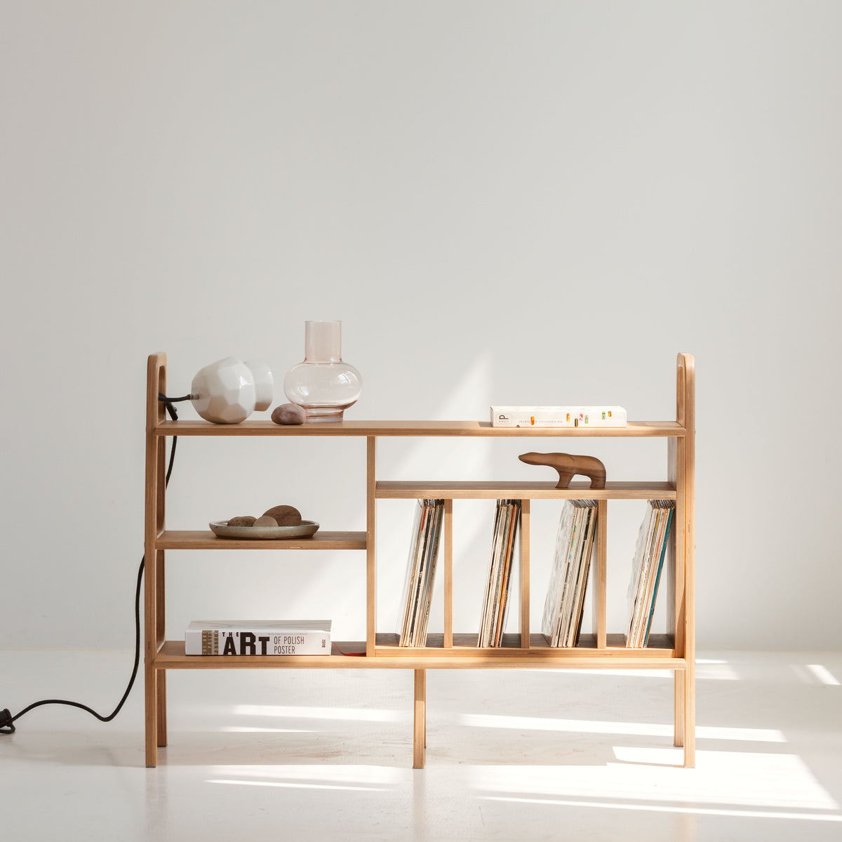 Komoda · szer. 120 cm · Półka + Winyle