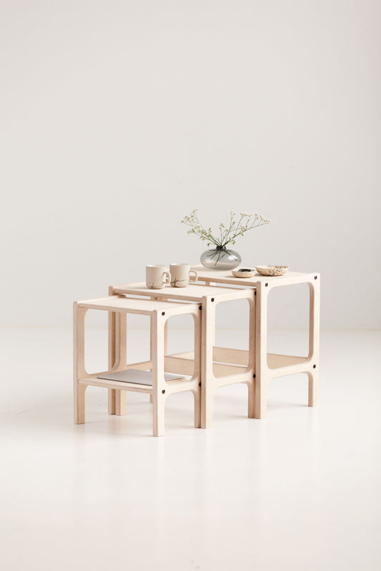 Potrójny stolik kawowy