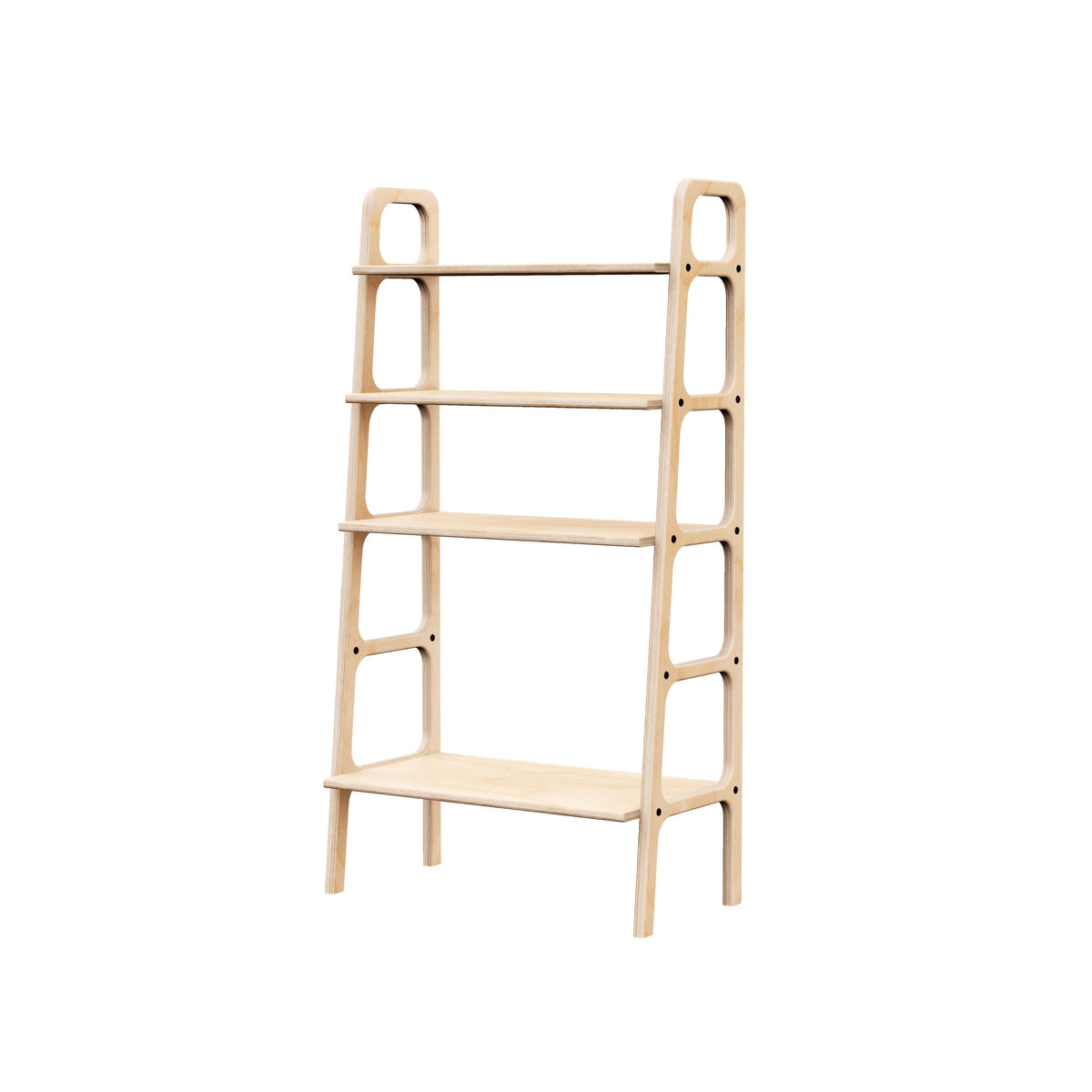 mid-century-modern-handmade-bookcase