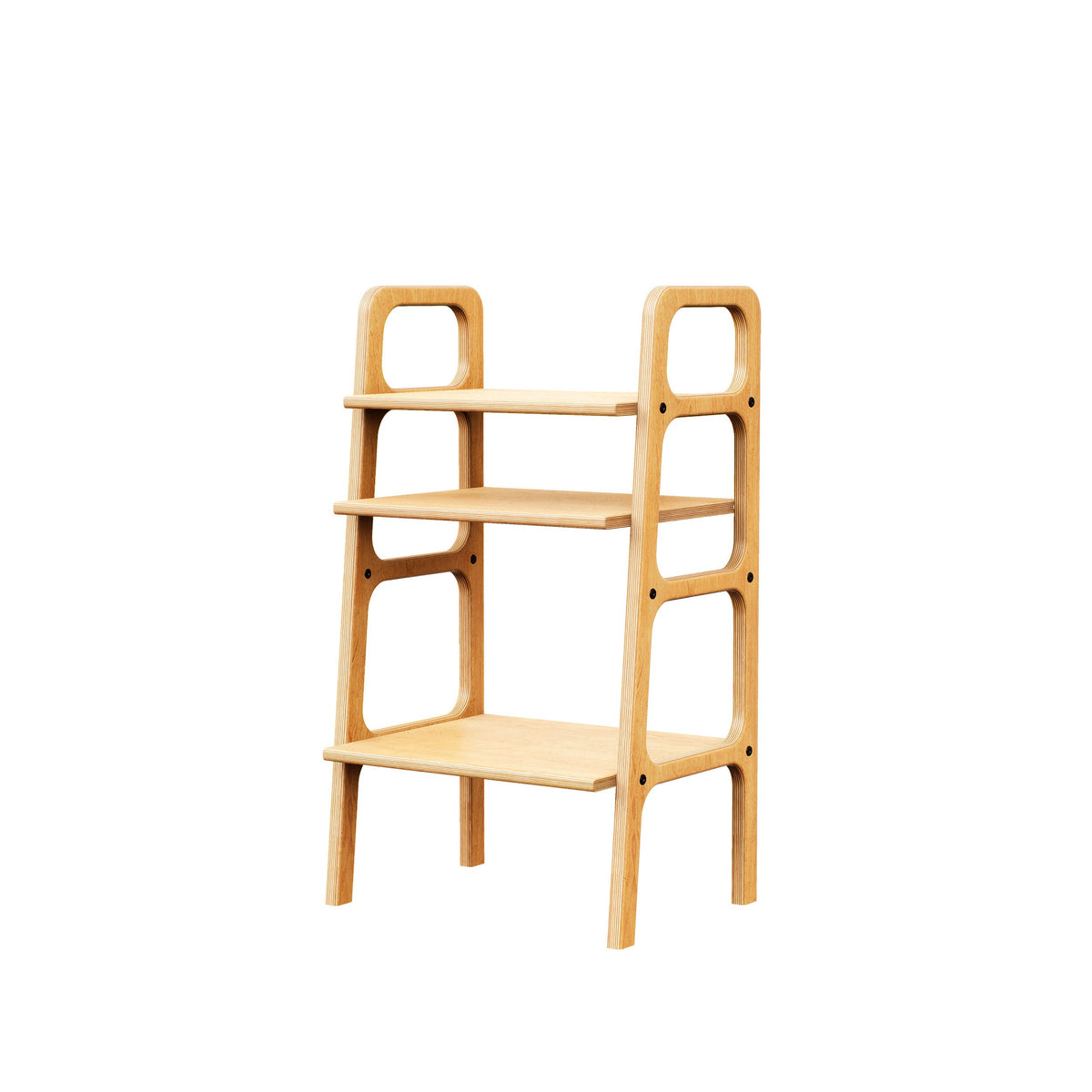 ladder-bookshelf-mid-century-design-vinyl-storage