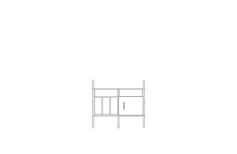 Komoda · szer. 97 cm · Winyle + Szafka