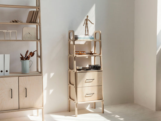 bookcase-with-drawers-in-full-sun