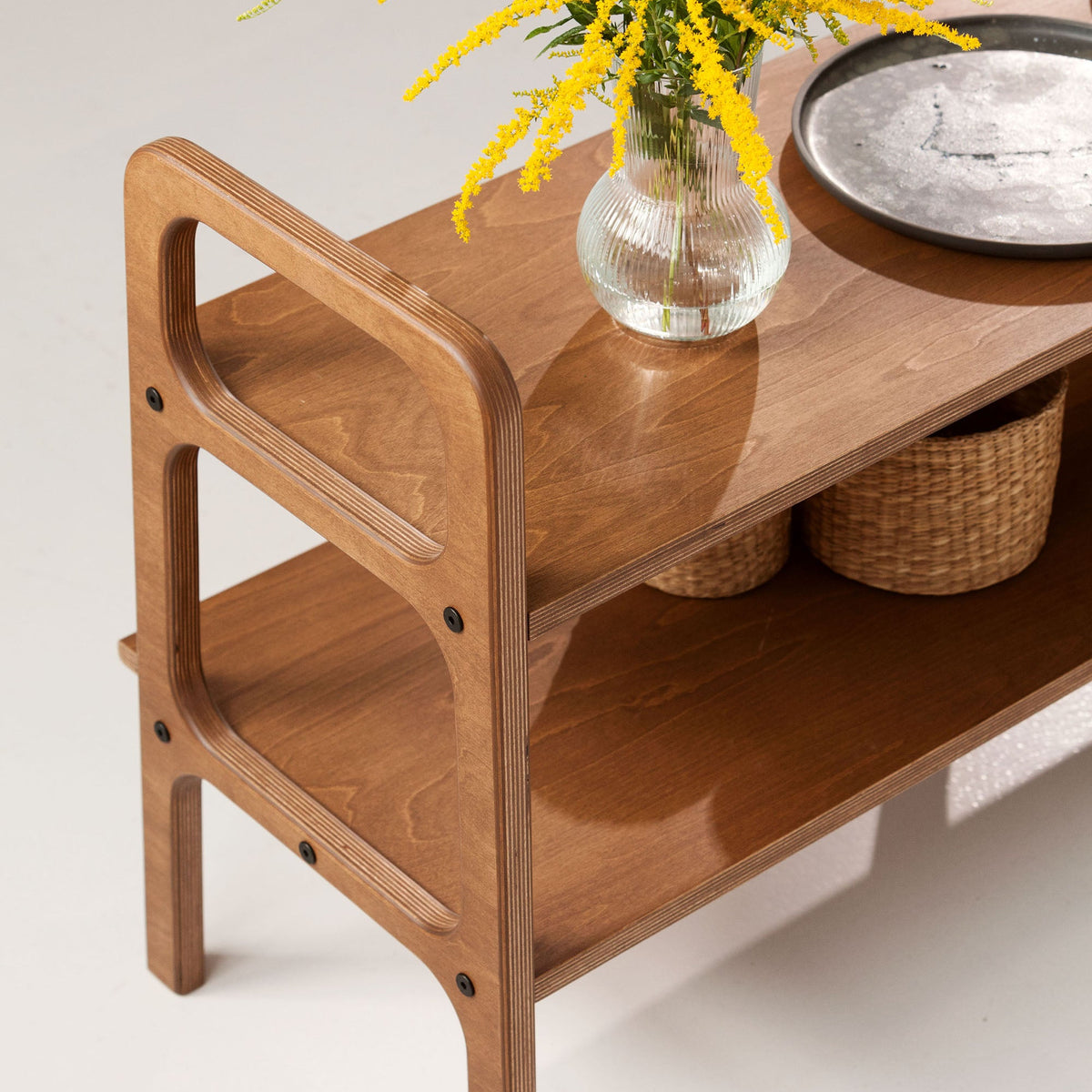 detail-of-handmade-wooden-mid-century-modern-tv-stand-walnut