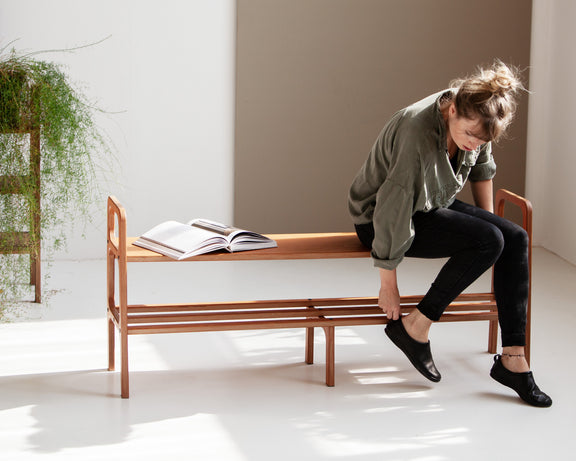 mid-century-modern-bench-person-sitting