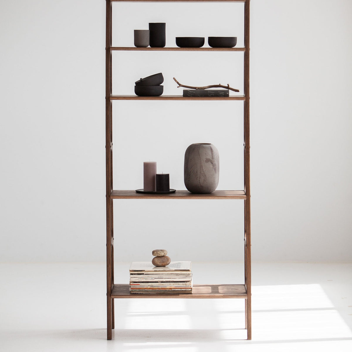 mid-century-modern-bookshelf-handmade