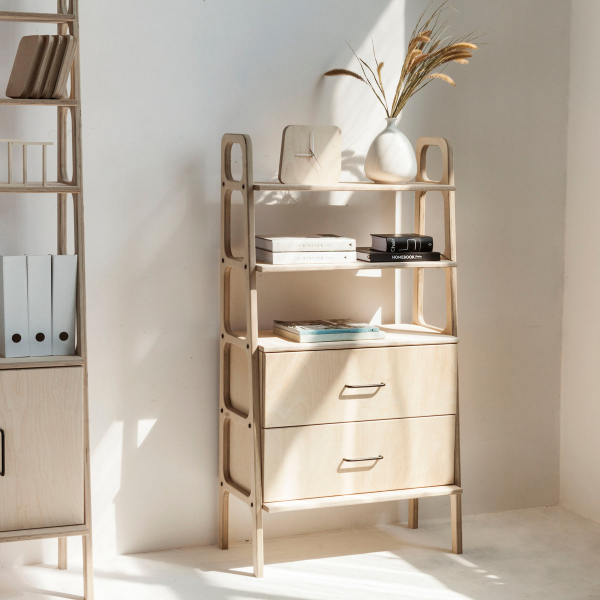 mid-century-modern-shelves