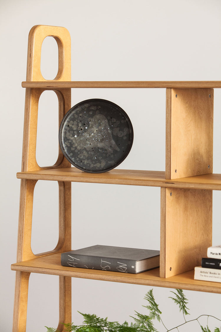 mid-century-modern-wooden-bookshelf-oak-stain