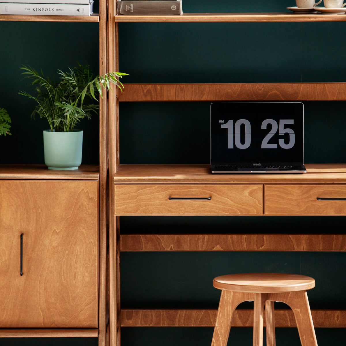 modern-mid-century-modern-desk-with-bookcase