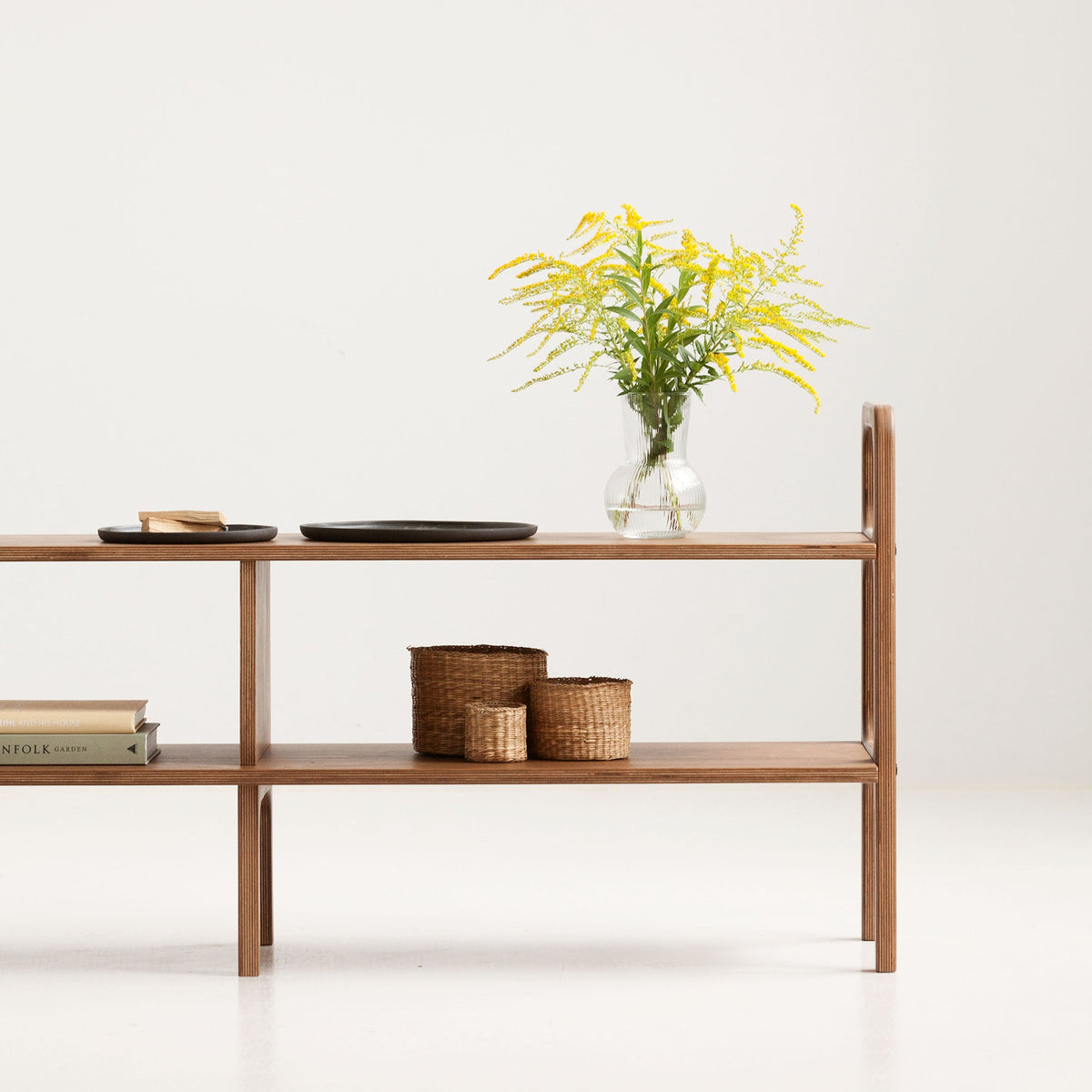     right-side-of-handmade-wooden-mid-century-modern-tv-stand-walnut