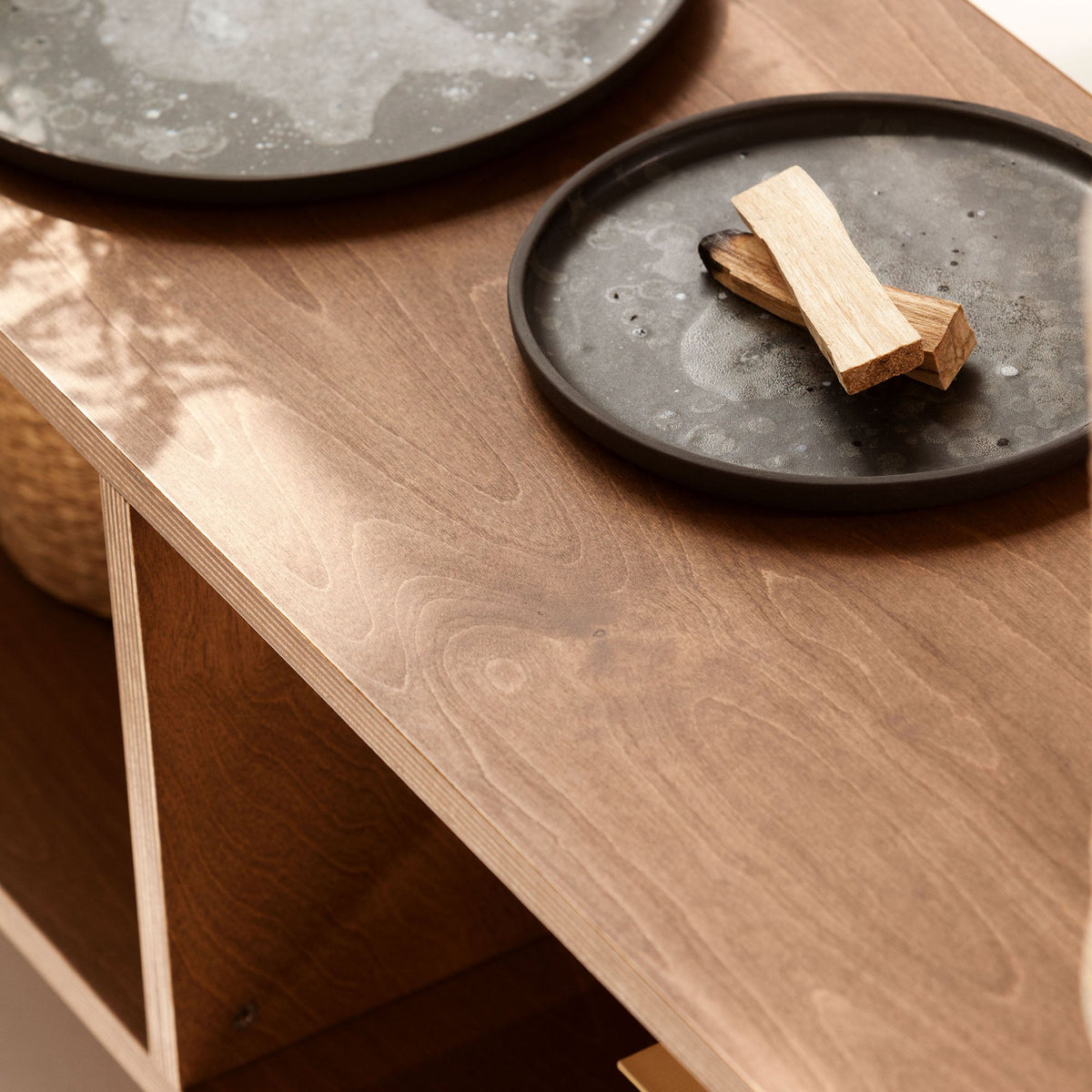 top-of-handmade-wooden-mid-century-modern-tv-stand-walnut