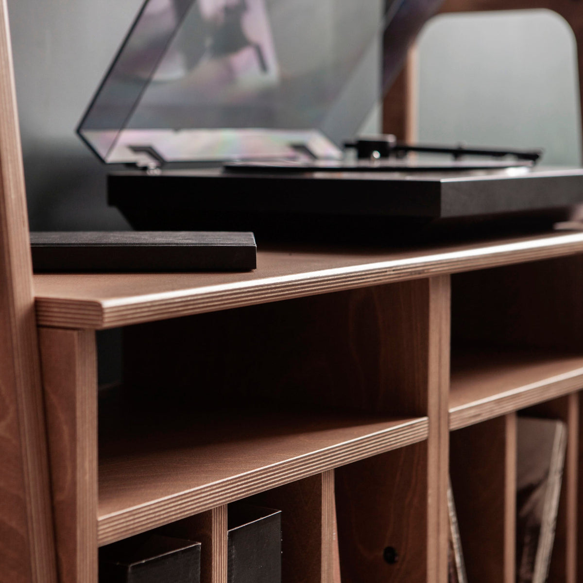 vinyl-record-storage-walnut-stain