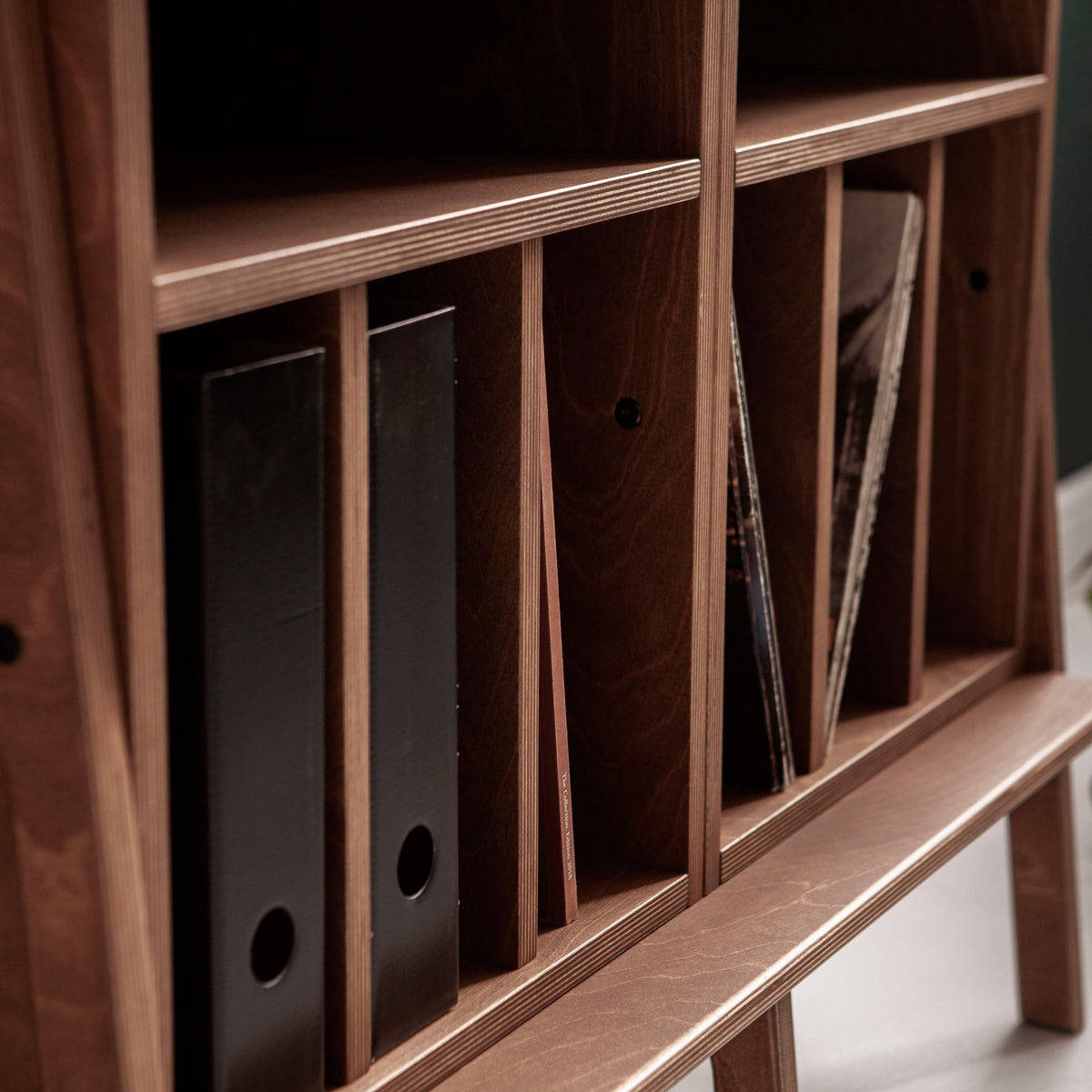 vinyl-record-storage-walnut-stain