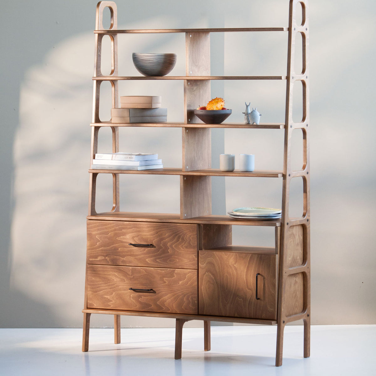walnut-handmade-bookcase-in-mid-century-style