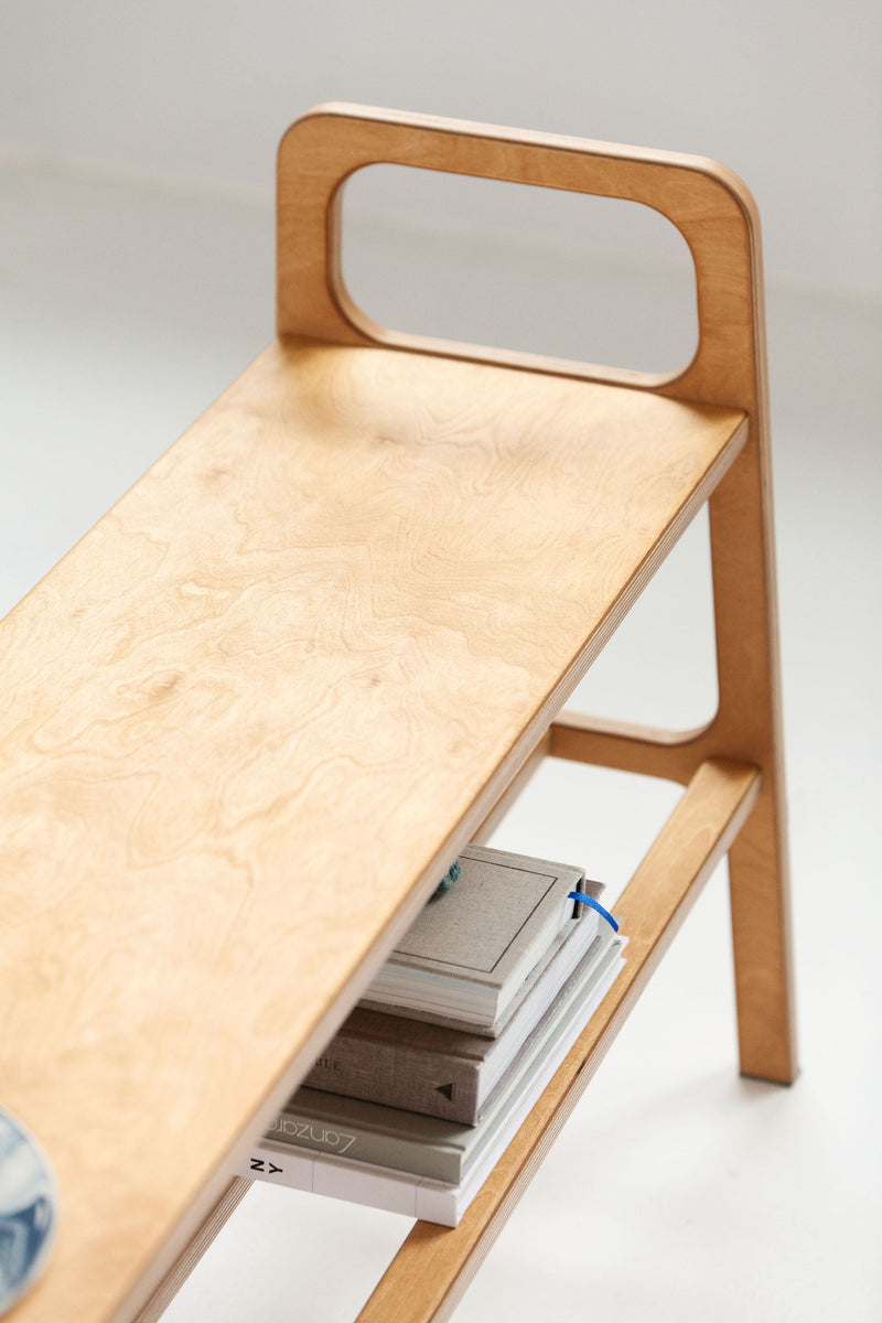wooden-bench-in-mid-century-modern-style-oak-stain