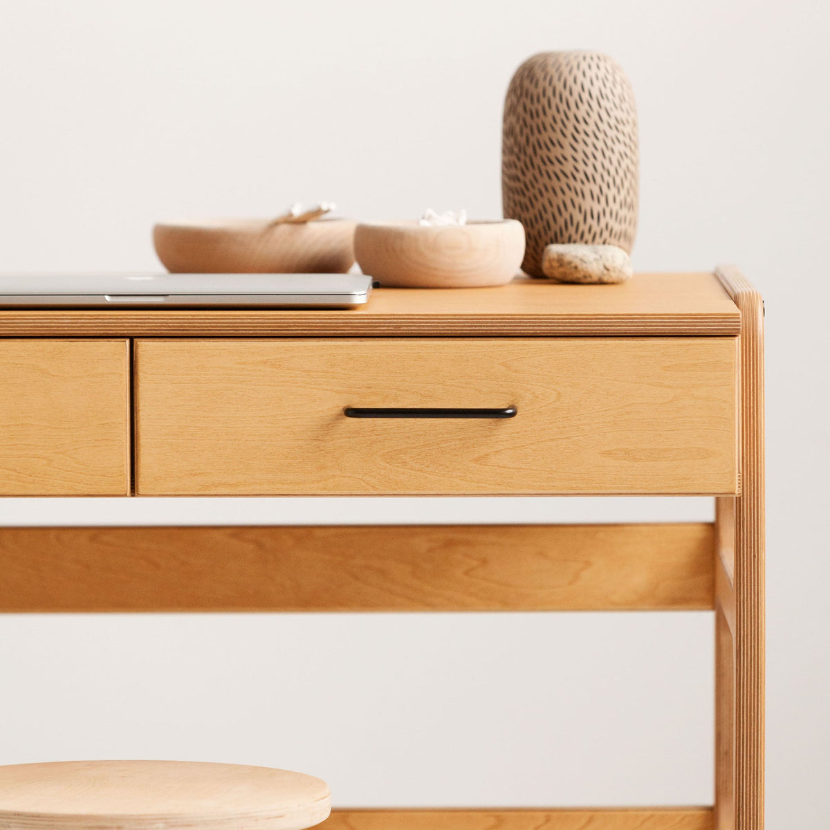 wooden-minimalist-desk-with-drawers-mid-century-style-light-oak